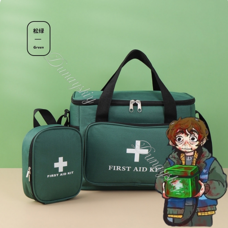 First Aid Kit - حقيبة إسعافات أولية خضراء، حقيبة يد