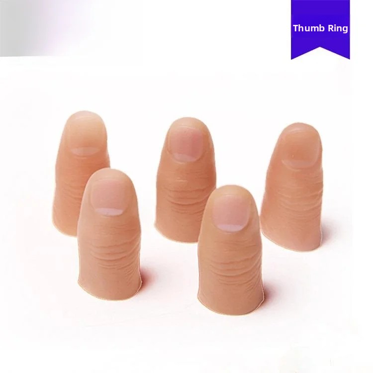 Medical Gloves - أغطية أصابع السيليكون الاصطناعية لتجميل الأظافر،