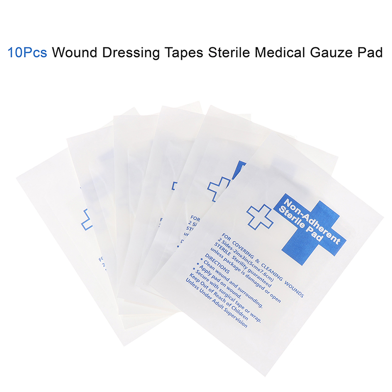 10 قطع من ضمادات الشاش المقاوم - مراجعة Medical Tape وسعره