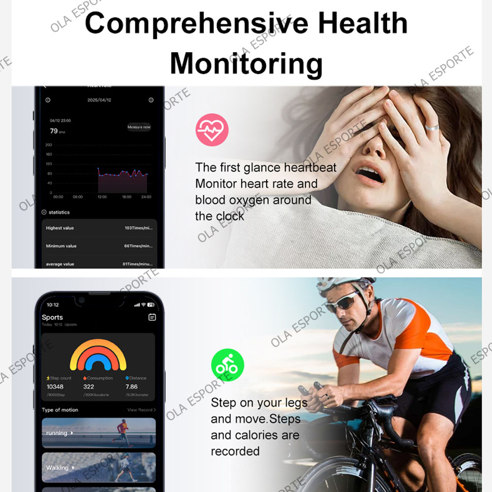 خاتم ذكي صحي جديد لعام 2026 لم - مراجعة Blood Pressure Monitor وسعره