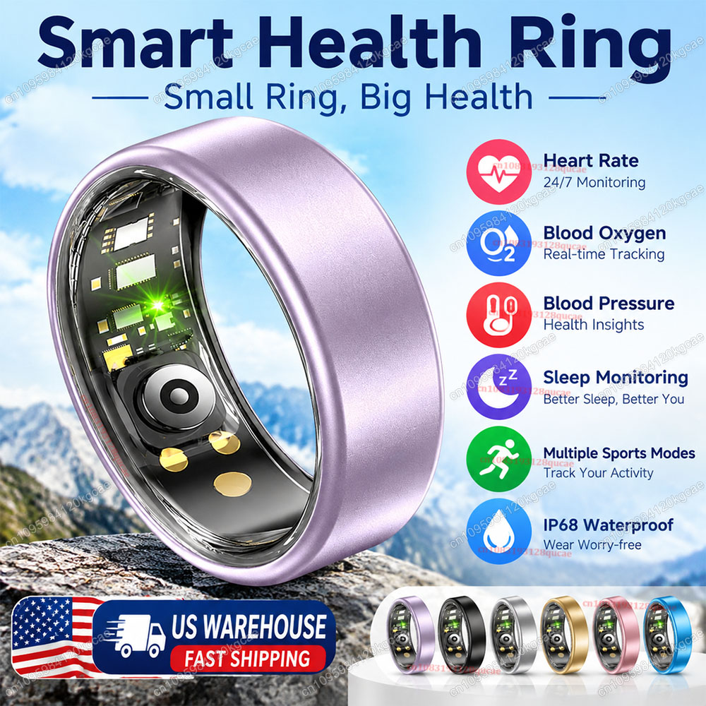 خاتم ذكي لمراقبة معدل ضربات ال - مراجعة Blood Pressure Monitor وسعره