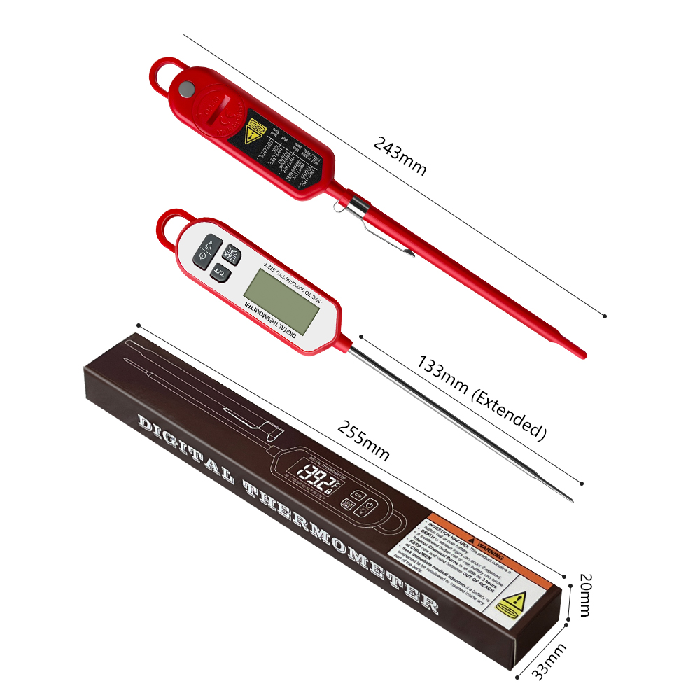 ميزان حرارة اللحوم الرقمي، شاش - مراجعة Thermometer Digital وسعره