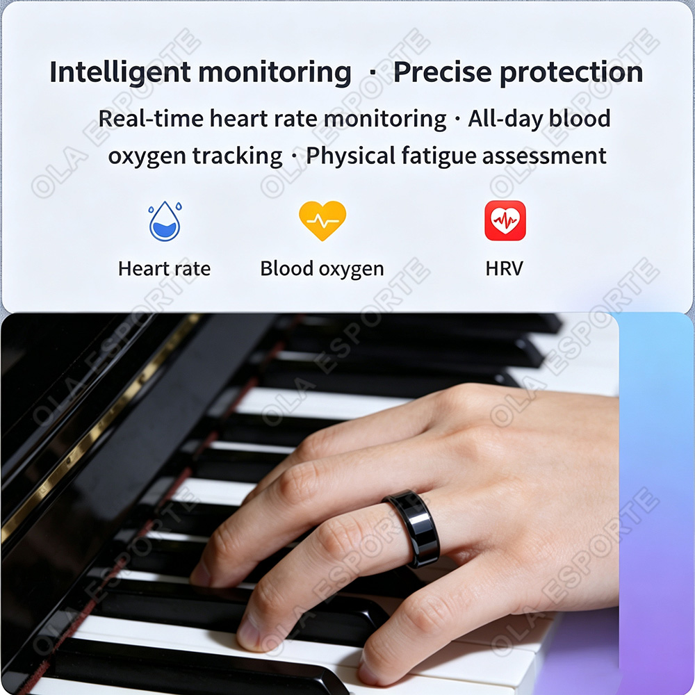 خاتم ذكي سيراميكي جديد لعام 20 - مراجعة Blood Pressure Monitor وسعره