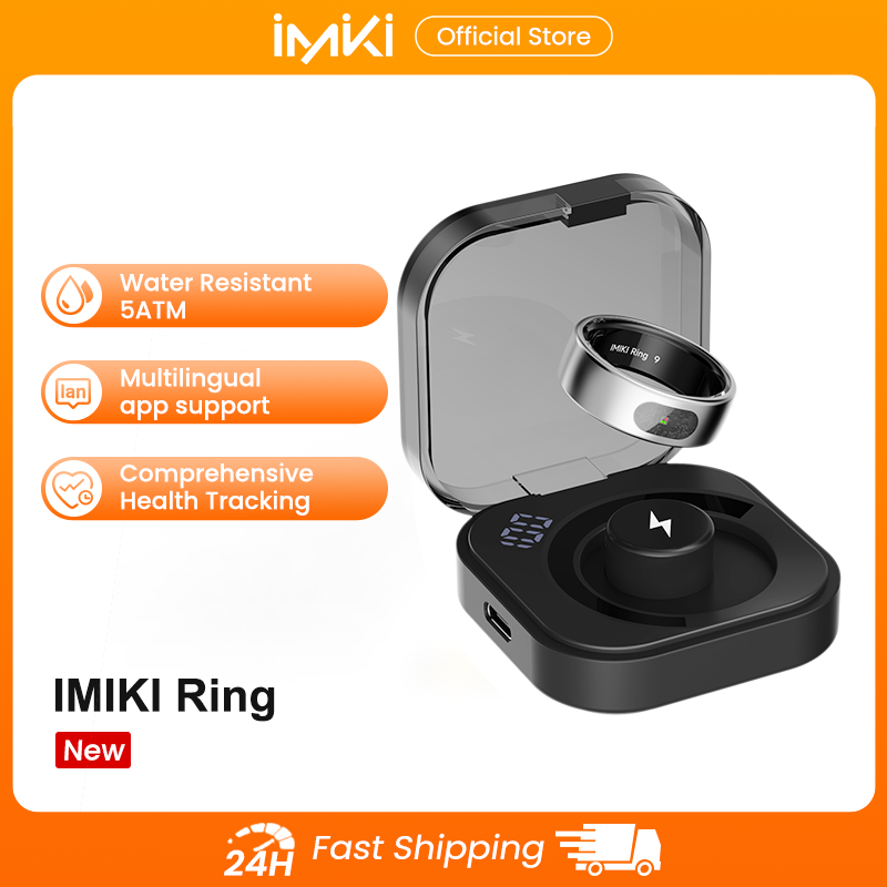 خاتم IMIKI الذكي مع شاشة عرض و - مراجعة Blood Pressure Monitor وسعره