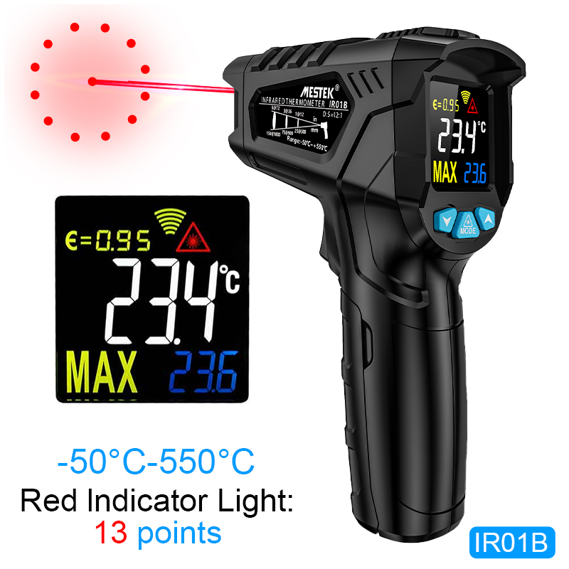 مقياس حرارة رقمي بالأشعة تحت ا - مراجعة Thermometer Digital وسعره