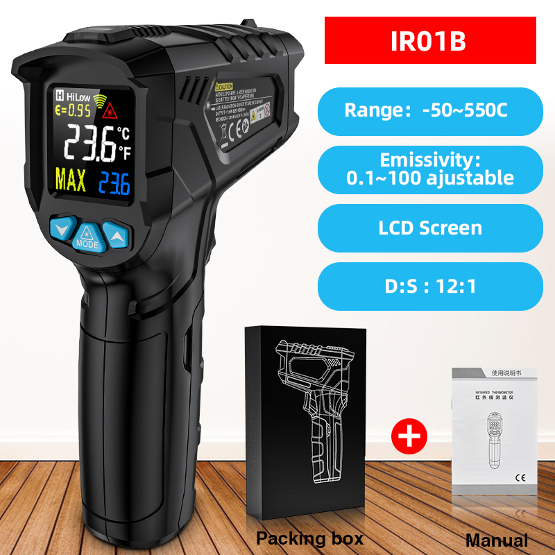 مقياس حرارة رقمي بالأشعة تحت ا - مراجعة Thermometer Digital وسعره