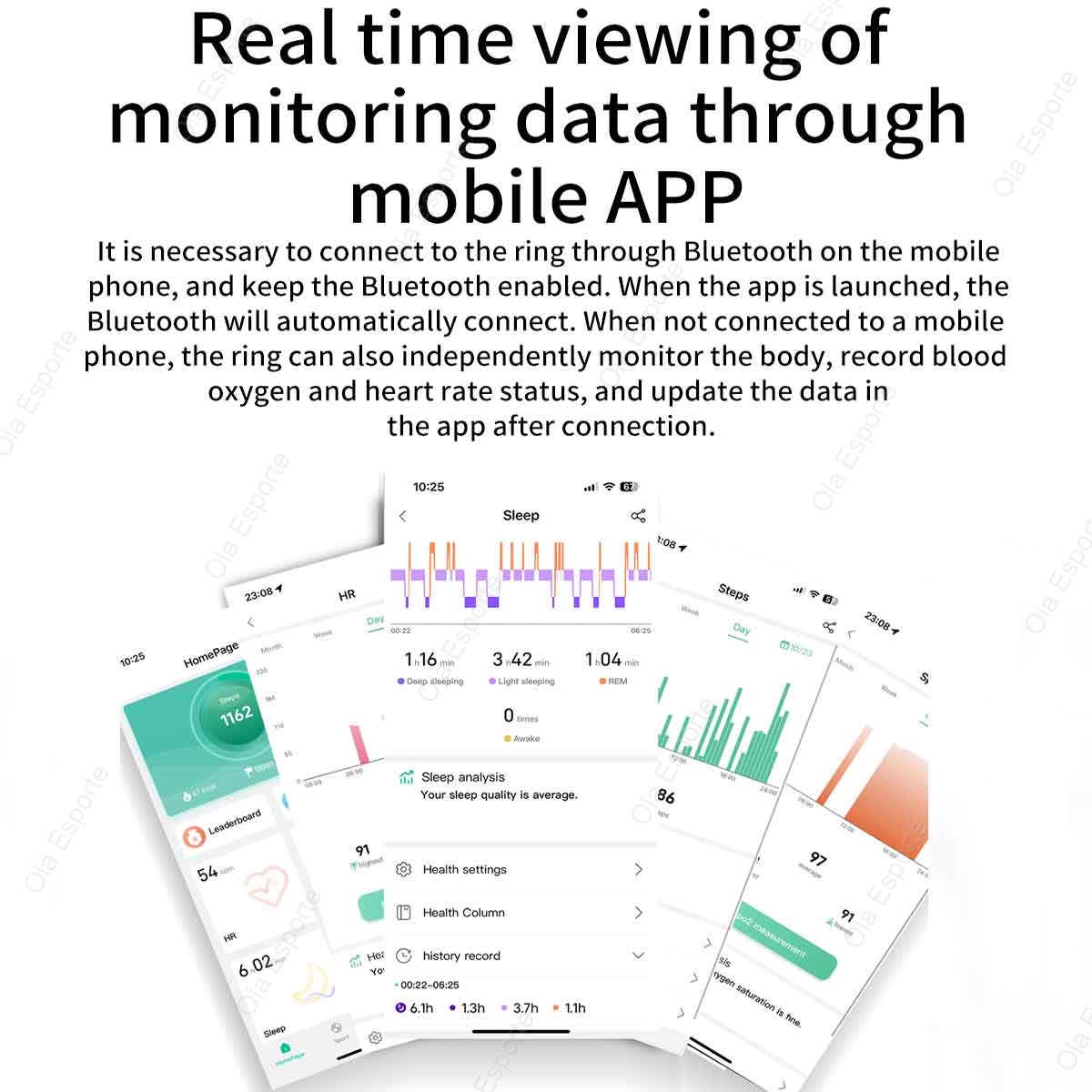 خاتم ذكي جديد 2026 للرجال والن - مراجعة Blood Pressure Monitor وسعره