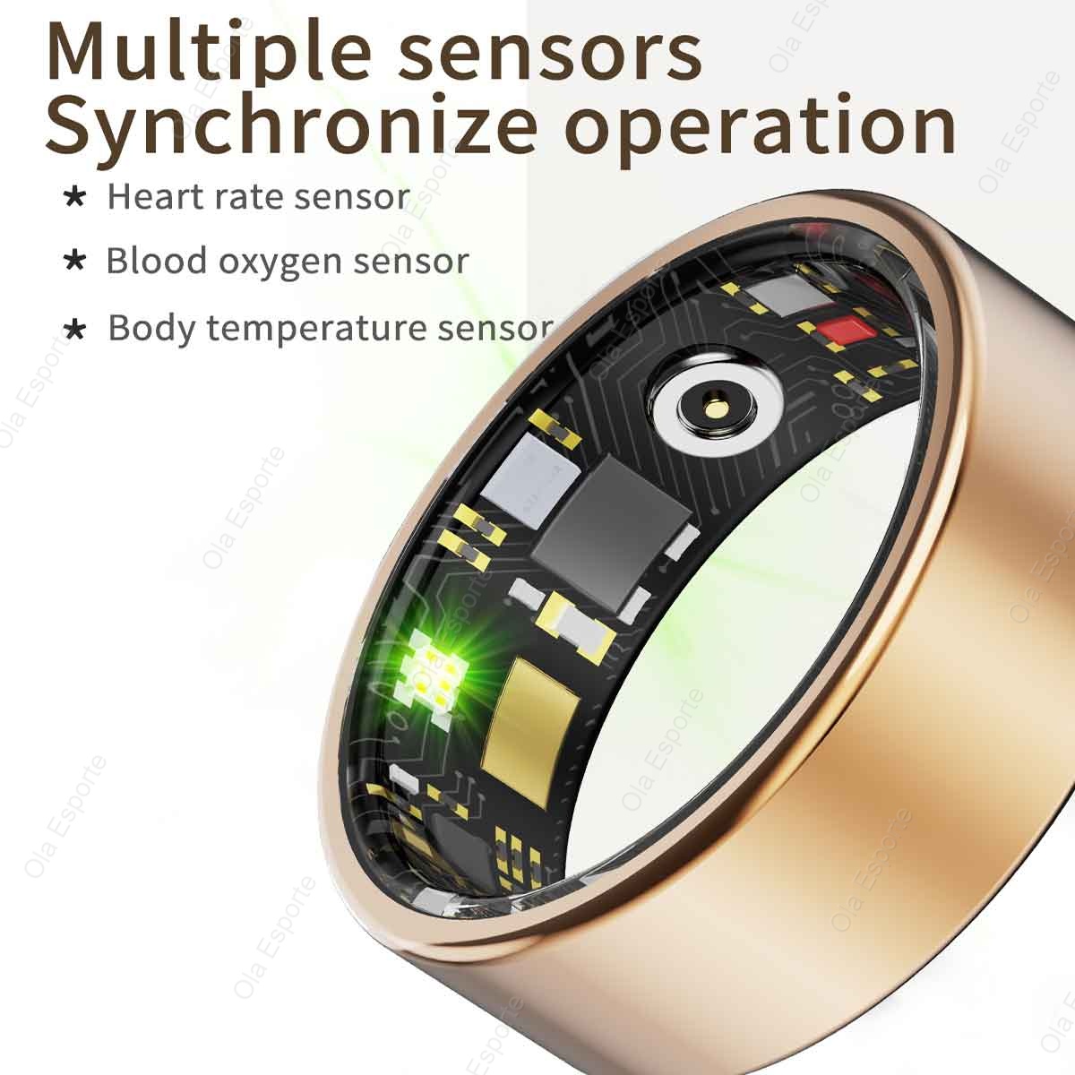 خاتم ذكي جديد 2026 للرجال والن - مراجعة Blood Pressure Monitor وسعره