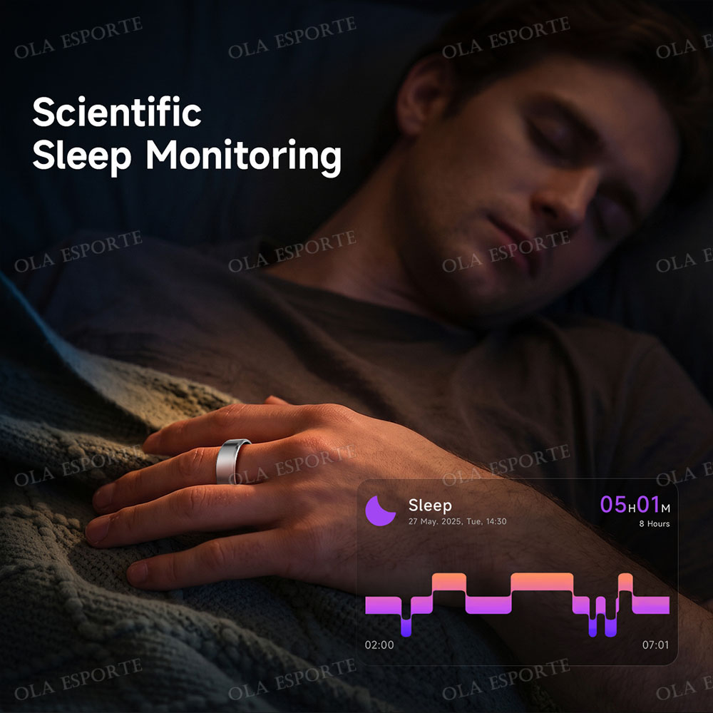 خاتم ذكي جديد لعام 2026 مع علب - مراجعة Blood Pressure Monitor وسعره